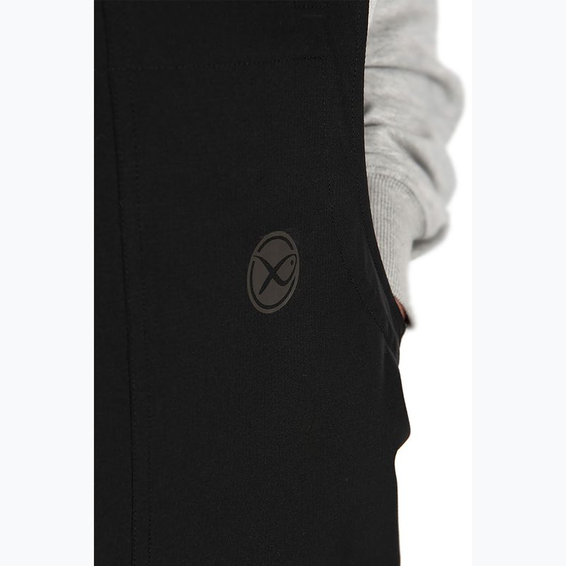 Matrix Ultra-Light Salopettes black fishing trousers 6