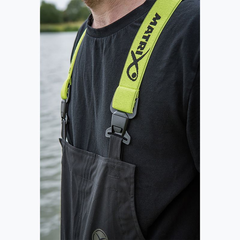 Matrix Ultra-Light Salopettes black fishing trousers 14