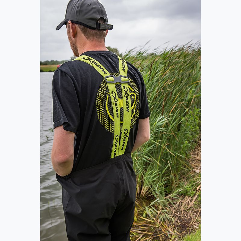 Matrix Ultra-Light Salopettes black fishing trousers 19