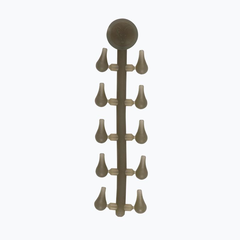 Carp stoppers Fox International Edges Naturals Powergrip Hook Beads X20