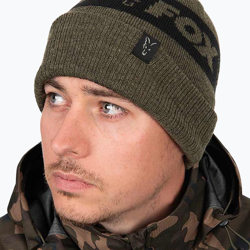 Fox International Collection winter beanie green/black 2