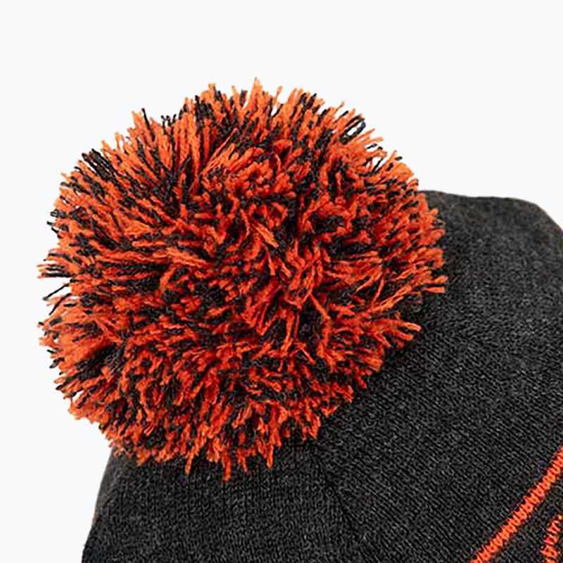 Fox International Collection Booble winter beanie black/orange 9