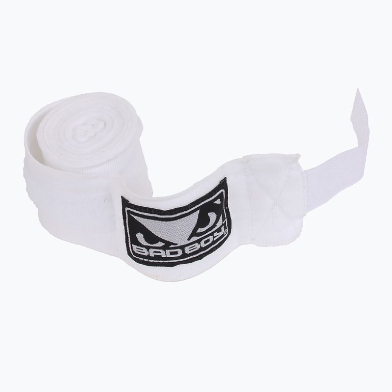 Bad Boy boxing bandages white BBE00045