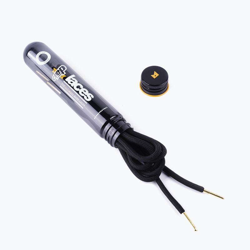 Shoe laces Crep Laces Round black 3