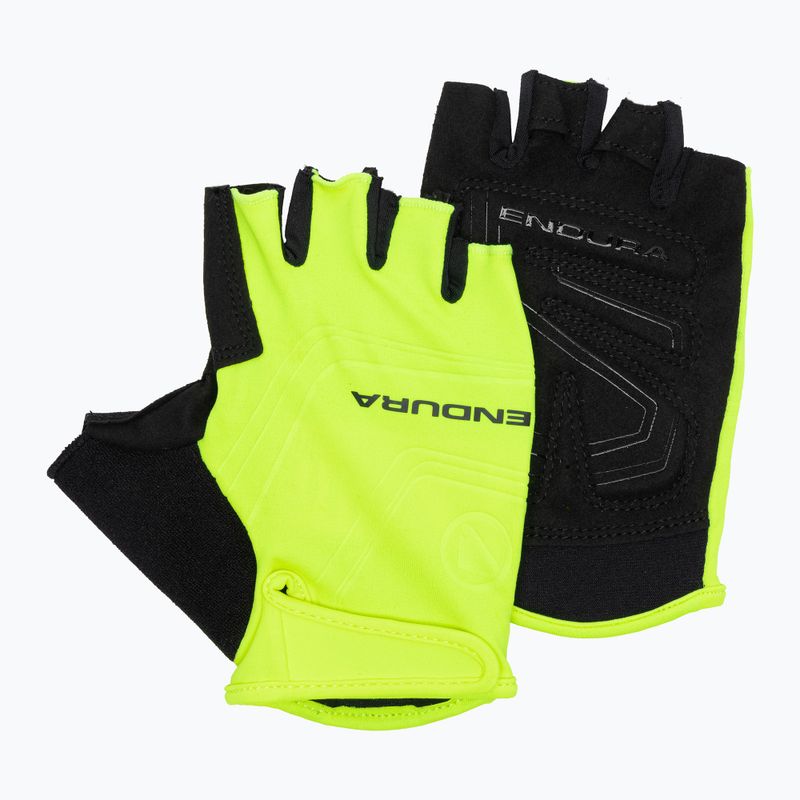 Men's cycling gloves Endura Xtract hi-viz yellow