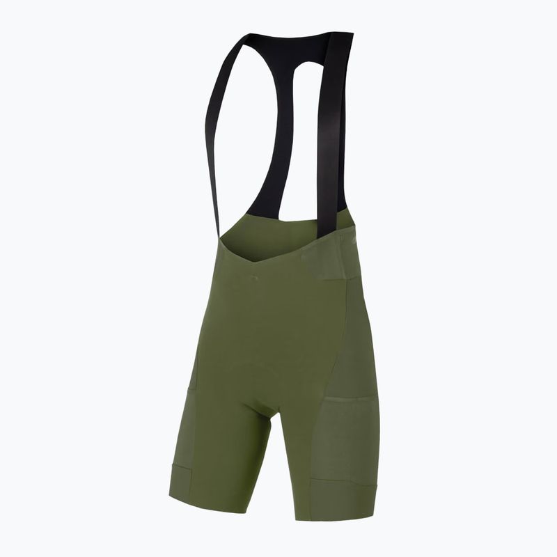 Endura GV500 Reiver Bibshort men's cycling shorts olive green 5