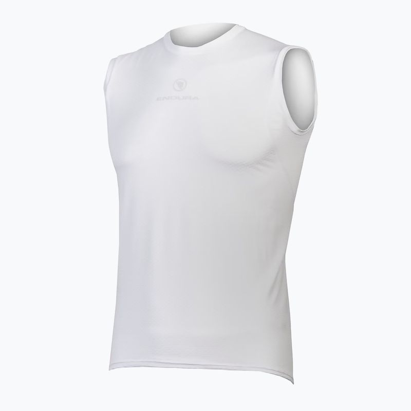 Men's cycling tank top Endura Translite II S'less white 5