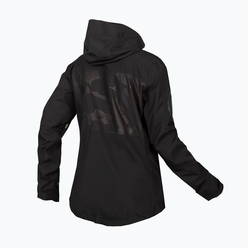 Women's cycling jacket Endura Singletrack II Waterproof black 5