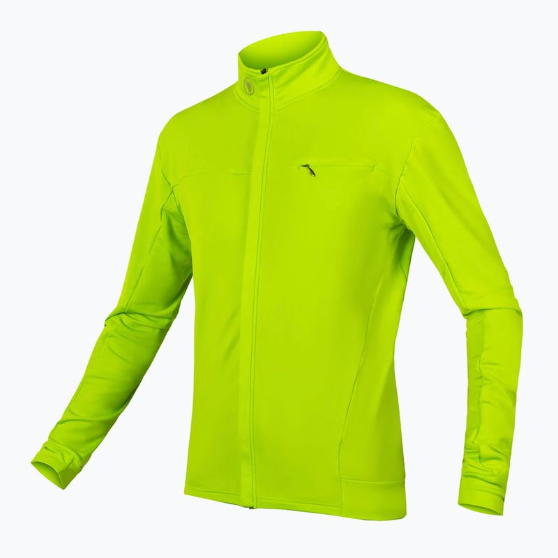 Men's Endura Xtract Roubaix hi-viz cycling longsleeve yellow