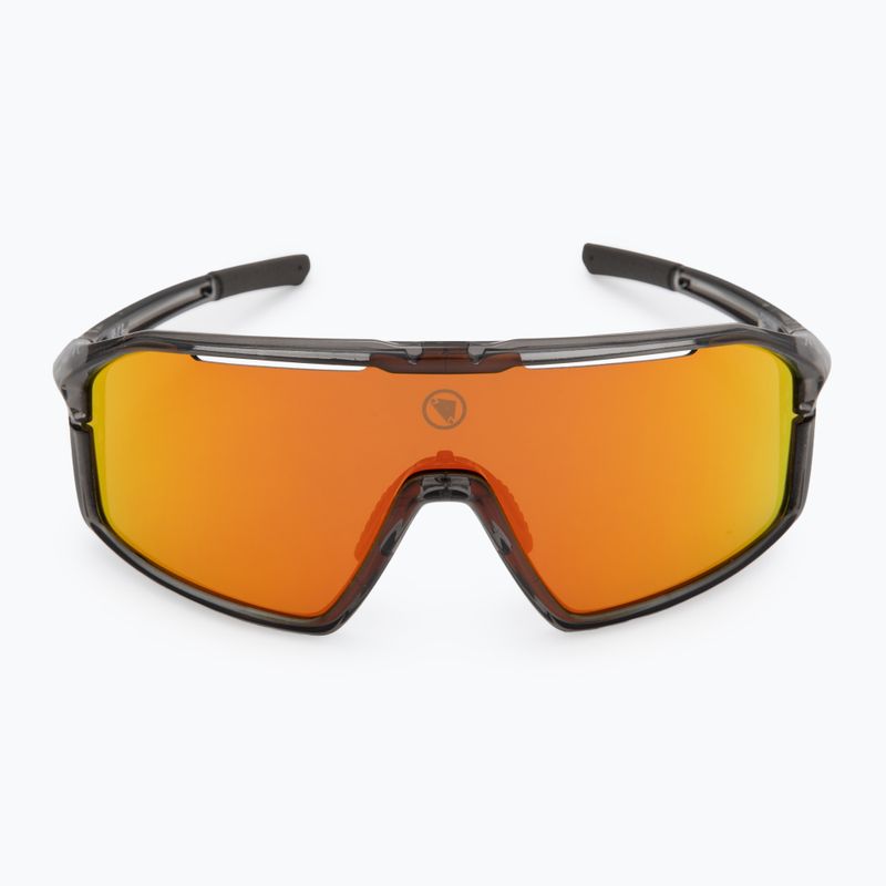 Endura Gabbro II 2 grey/brown tint/full red-orange mirror sunglasses 3