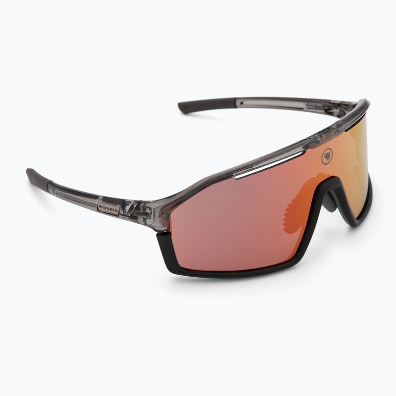 Endura Dorado II 3+1+1 grey/brown tint /full red-black mirror sunglasses 2