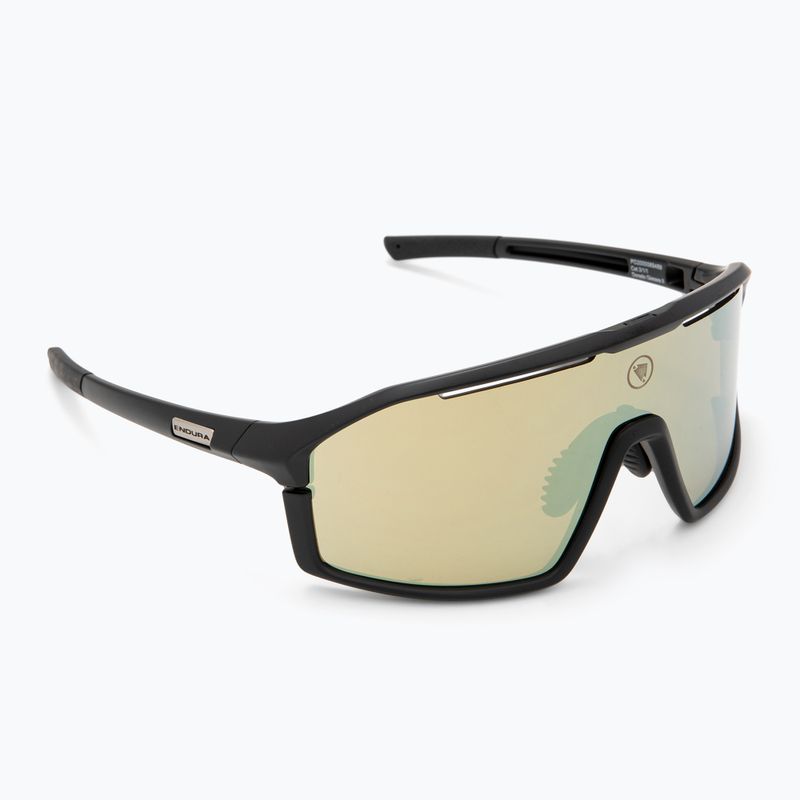 Endura Dorado II 3+1+1 matt black/smoke tint /full gold mirror sunglasses 2