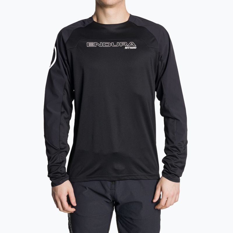 Men's Endura MT500 Burner cycling longsleeve black