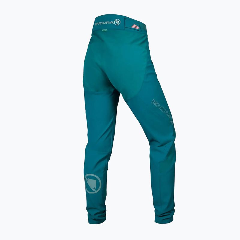 Women's cycling trousers Endura MT500 Burner spruce green 2