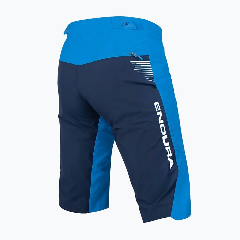 Men's Endura Singletrack Lite Short Std electric blue cycling shorts 6