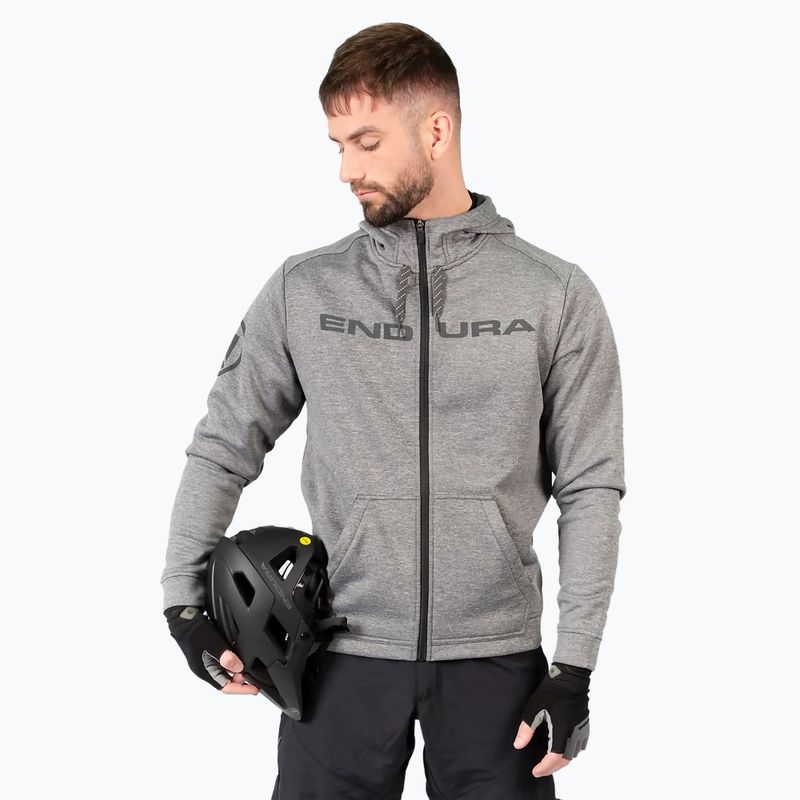 Men's Endura Hummvee Hoodie grey 5