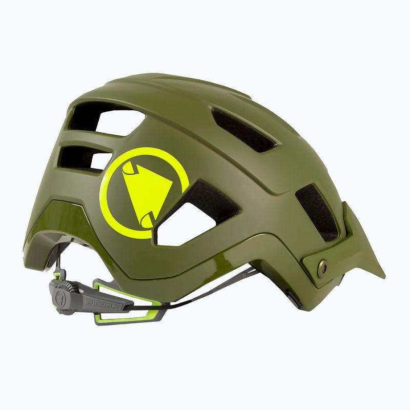 Endura Hummvee Plus olive green bicycle helmet 5