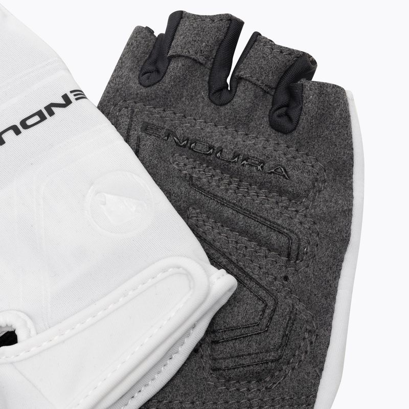 Women's cycling gloves Endura Xtract white 4