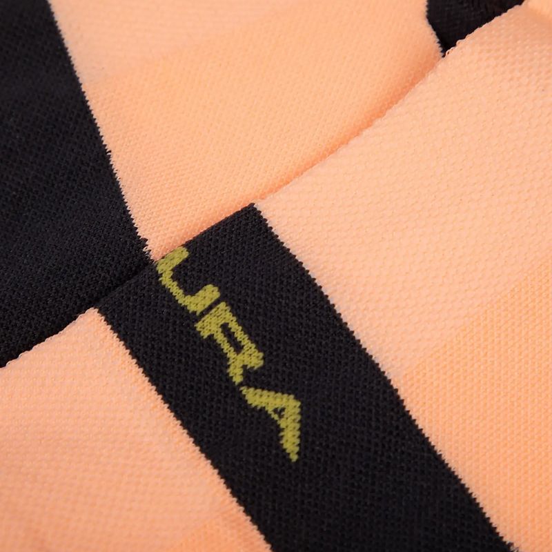 Endura Bandwidth men's cycling socks neon peach 4