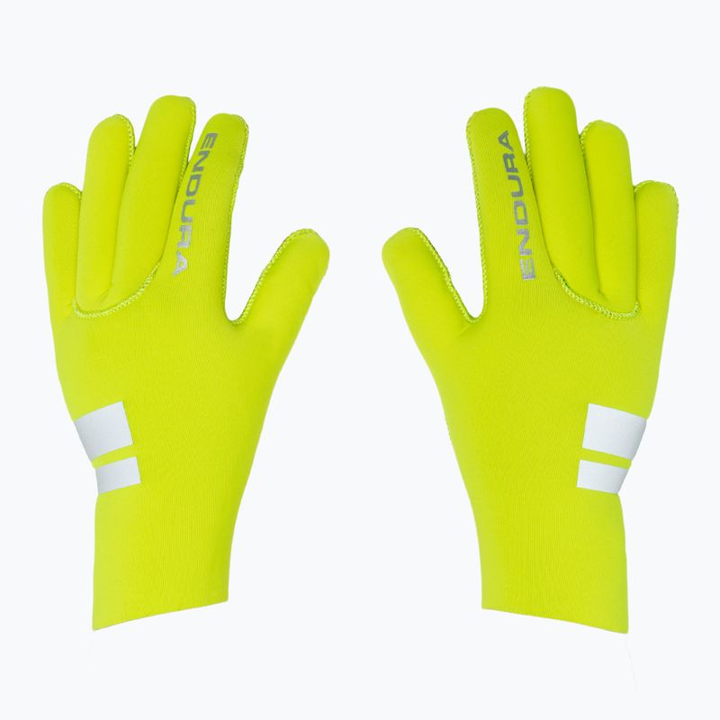 Men's cycling gloves Endura FS260-Pro Nemo Glove II hi-viz yellow 2