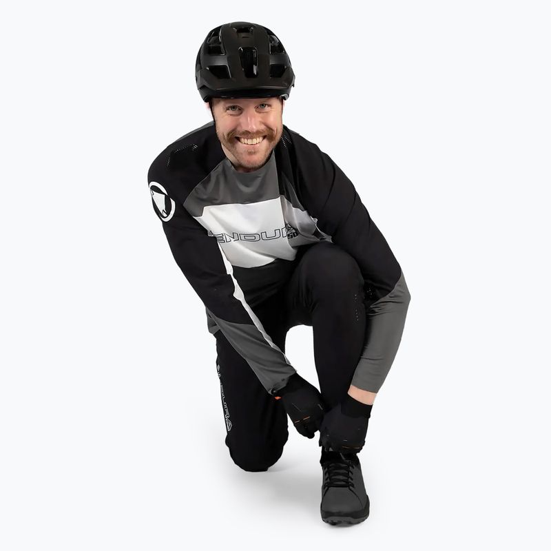 Endura MT500 Burner Lite black men's cycling trousers 4