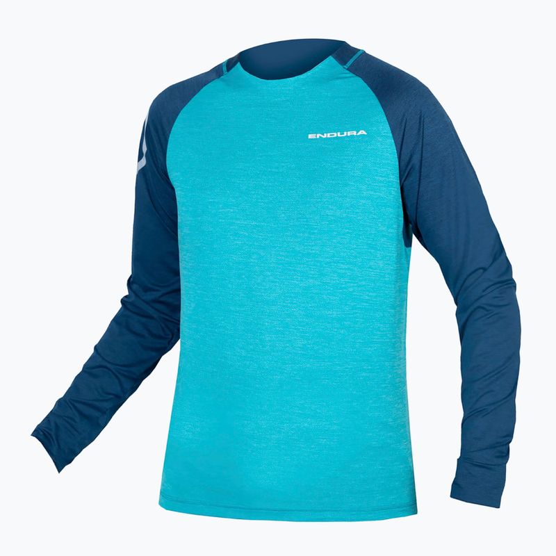 Men's Endura Singletrack atlantic cycling longsleeve 6