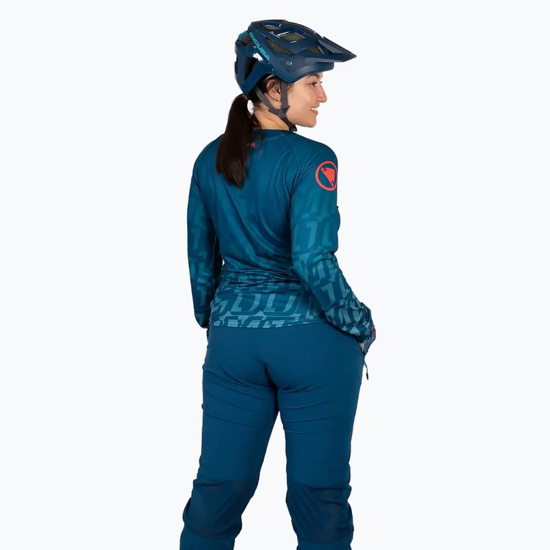 Women's cycling trousers Endura MT500 Burner Lite blueberry 4