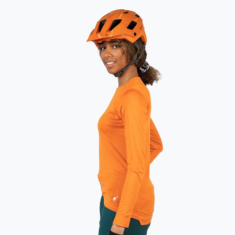 Women's cycling longsleeve Endura Singletrack harvest 5