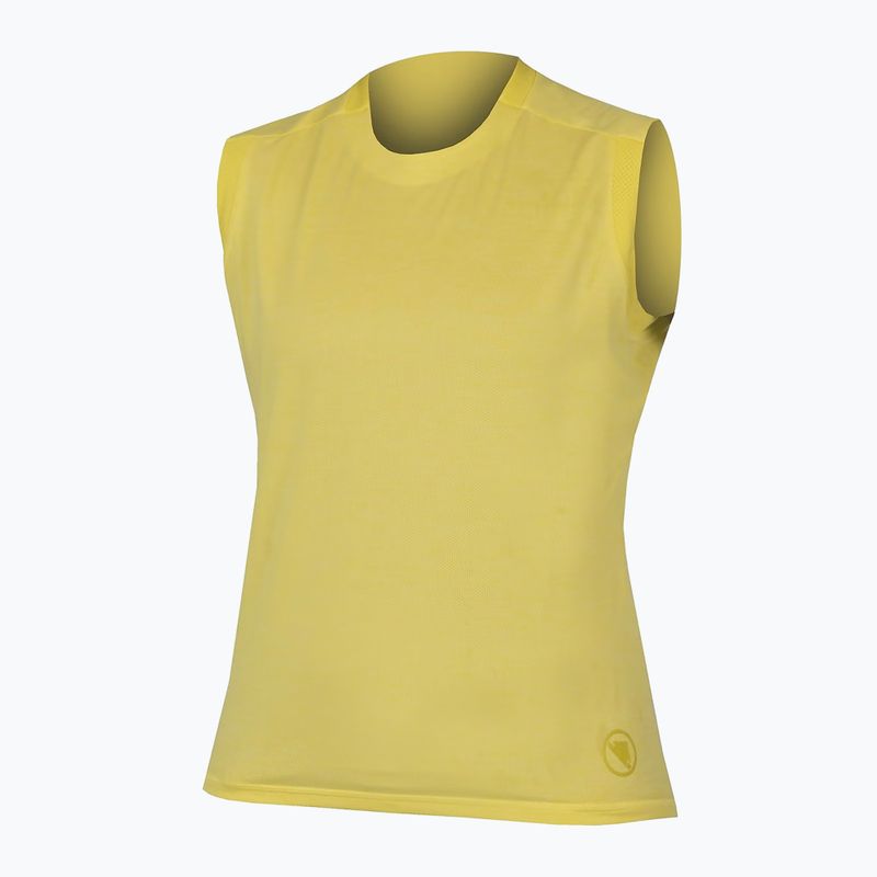 Women's cycling jersey Endura Singletrack Tank Top sulphur 8