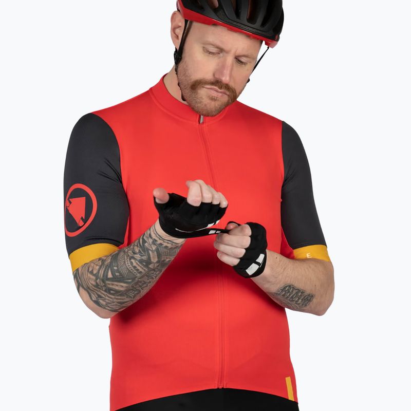 Men's Endura FS260 S/S Std cycling jersey pomegranate 6