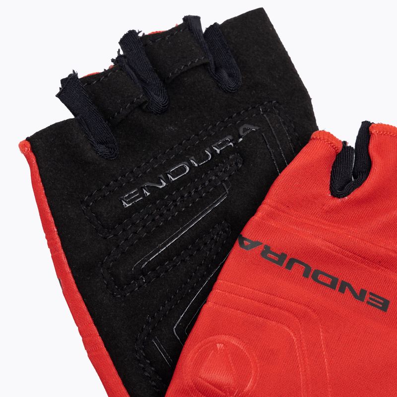 Women's cycling gloves Endura Xtract pomegranate 4