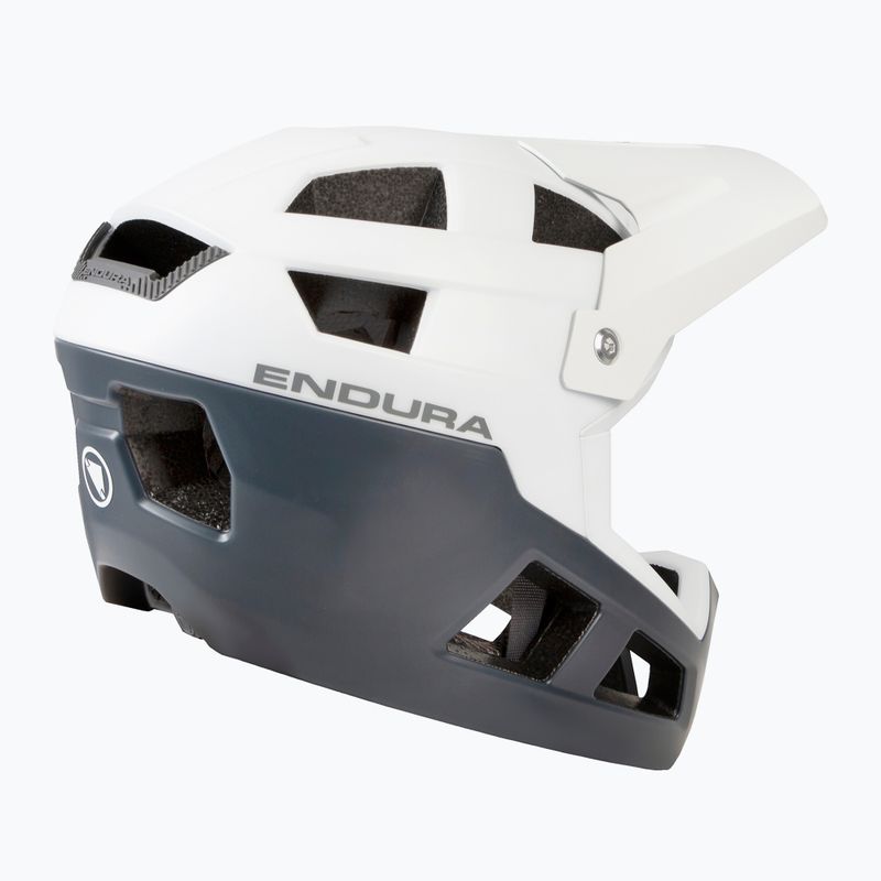 Endura Singletrack Full Face bicycle helmet white 2