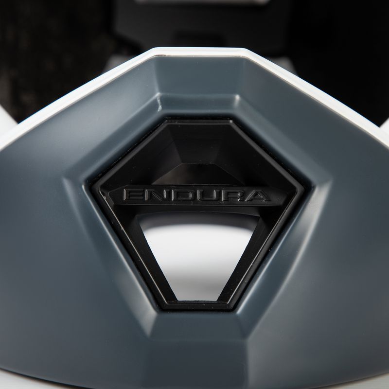 Endura Singletrack Full Face bicycle helmet white 3