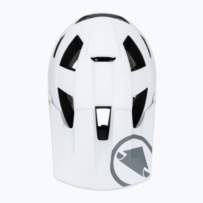 Endura Singletrack Full Face MIPS bike helmet white 6