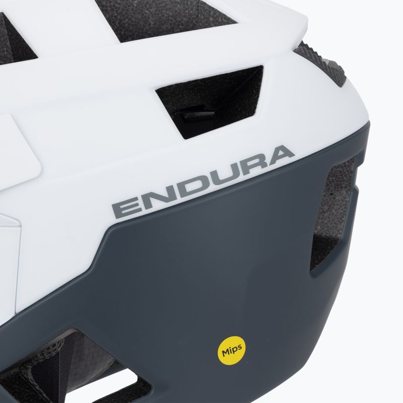 Endura Singletrack Full Face MIPS bike helmet white 7