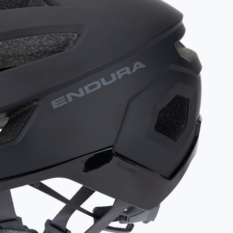 Endura Xtract black bike helmet 7
