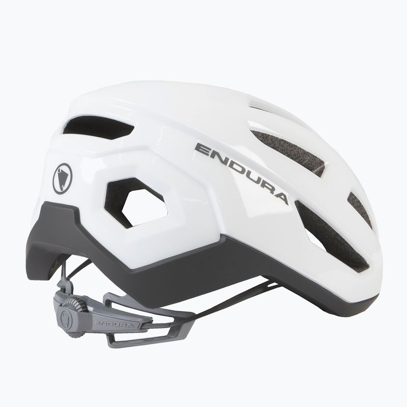 Endura Xtract white bicycle helmet 2