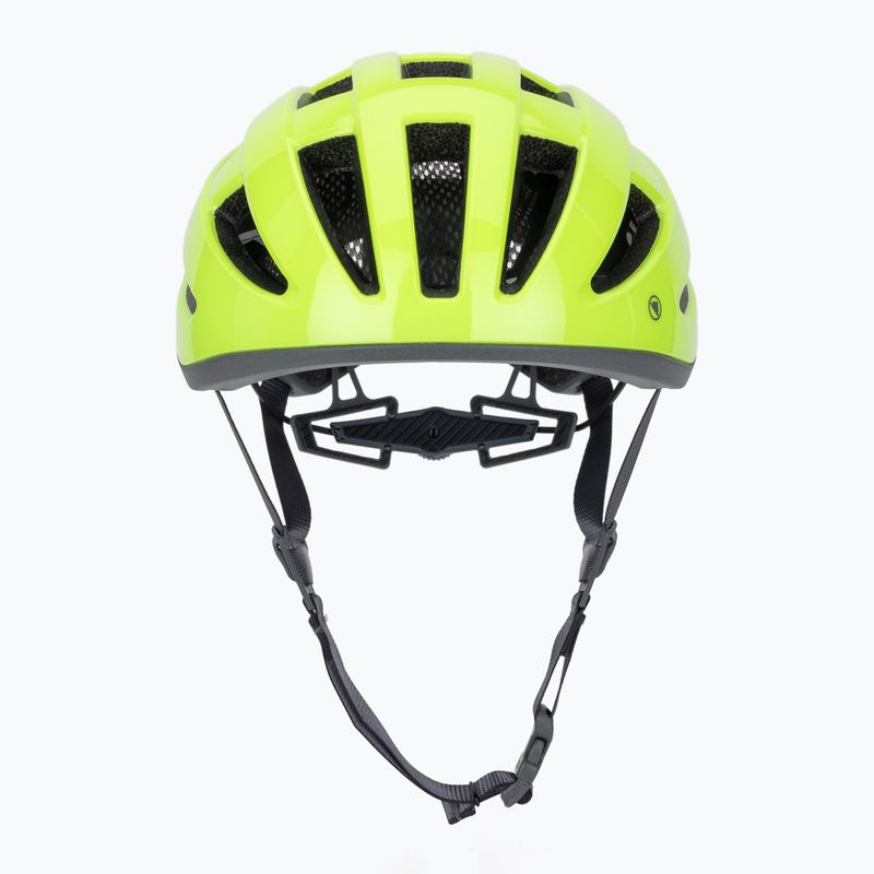 Endura Xtract hi-viz bike helmet yellow 2