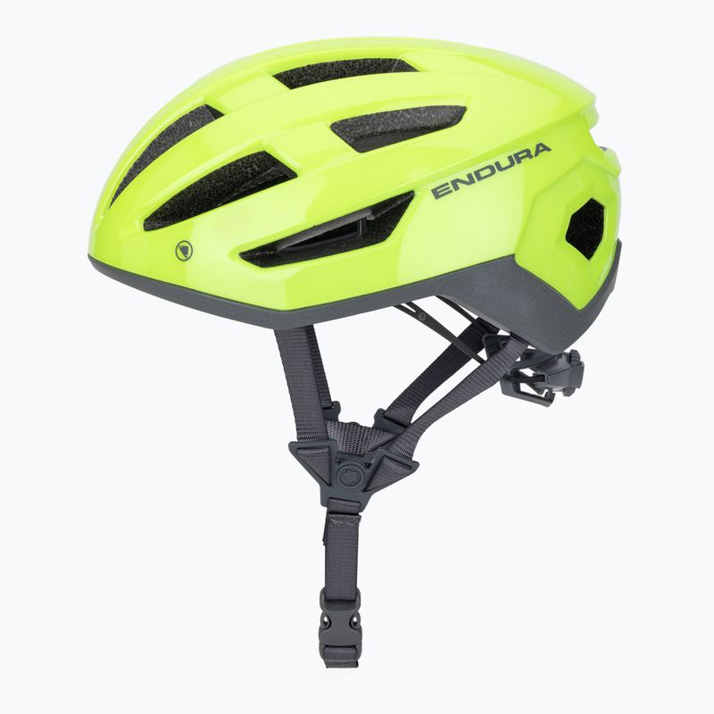 Endura Xtract hi-viz bike helmet yellow 3