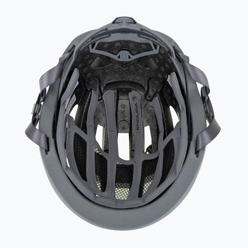 Endura Xtract hi-viz bike helmet yellow 5