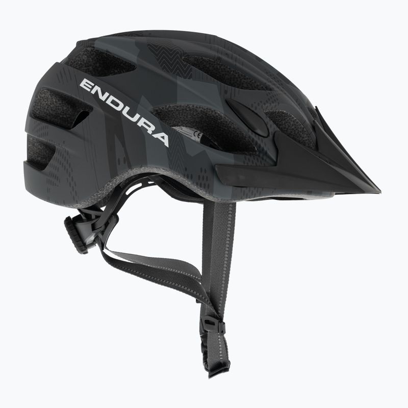 Endura Hummvee Youth bicycle helmet grey camo 4