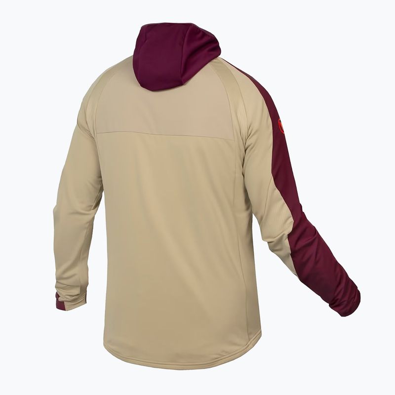 Endura MT500 Thermo II men's cycling sweatshirt aubergine 8