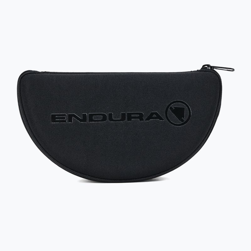 Endura Singletrack black/platinum revo smoke/clear silver flash mirror sunglasses 6