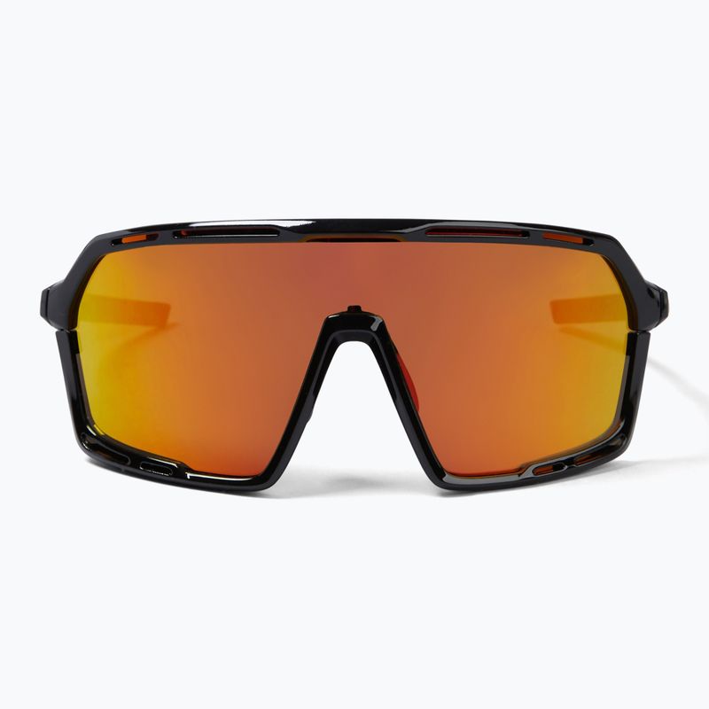 Endura Pro SL black/sunset revo brown/clear silver flash mirror/amber sunglasses 2