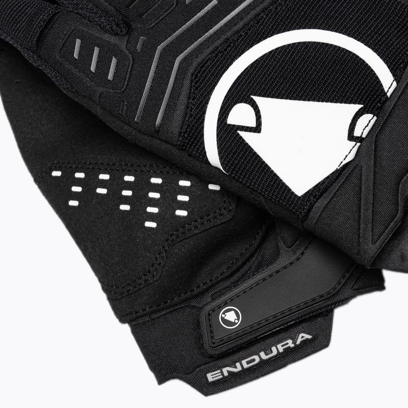 Men's cycling gloves Endura Singletrack II black 4