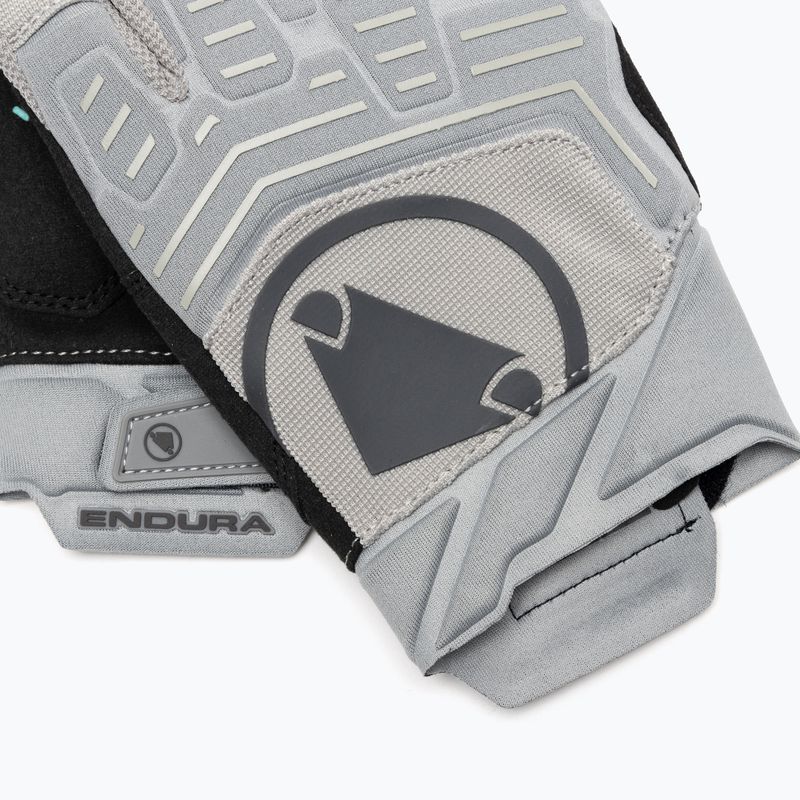 Men's cycling gloves Endura Singletrack II dreich grey 5