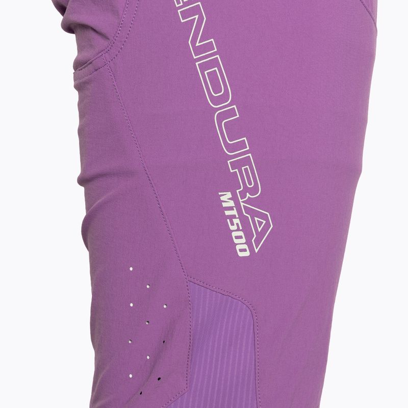 Endura MT500 Jr Burner children's cycling shorts thistle 4