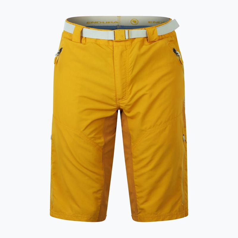 Men's Endura Hummvee Short mustard cycling shorts 7