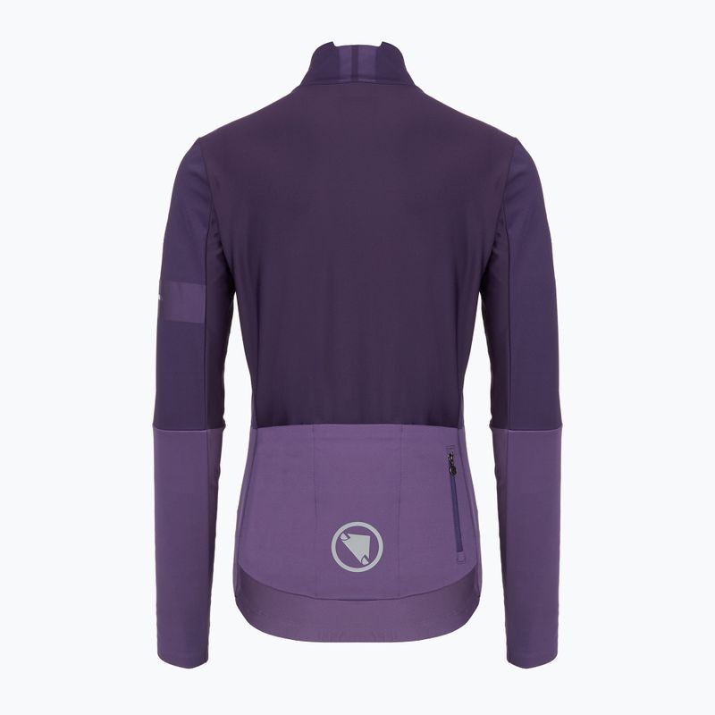 Endura FS260 Jetstream bramble women's cycling sweatshirt 2