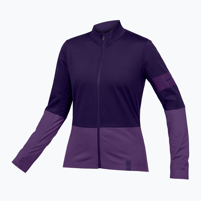 Endura FS260 Jetstream bramble women's cycling sweatshirt